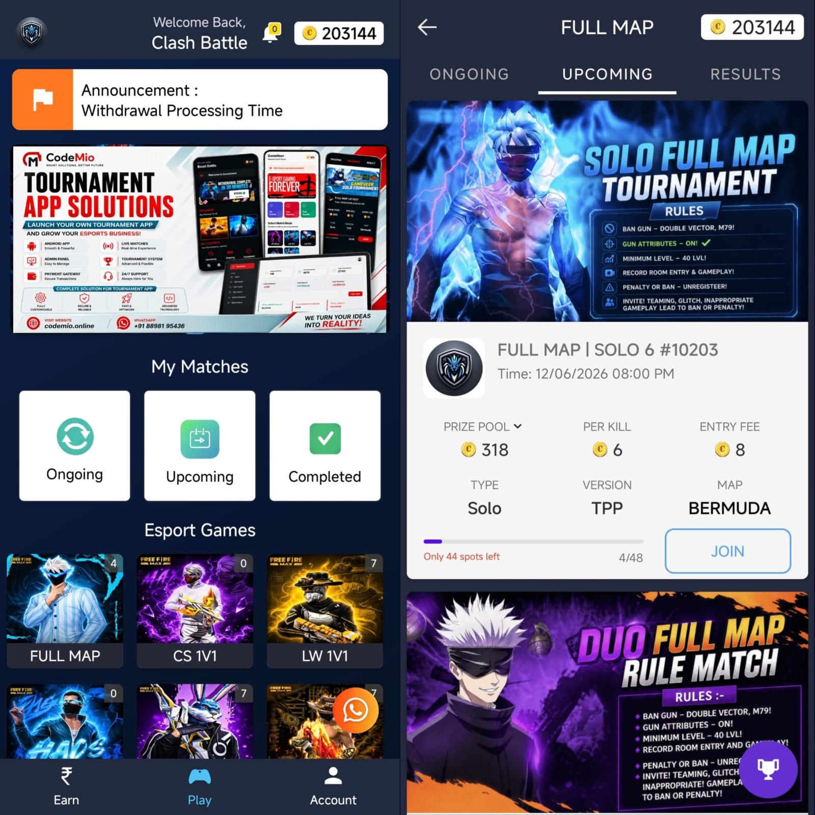ClashBattle App Cover